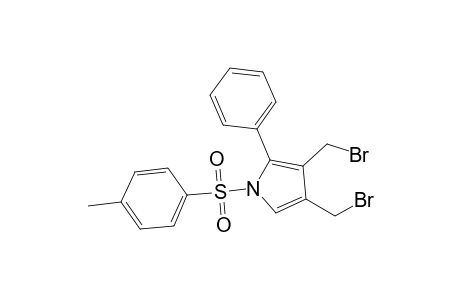 2-Phenyl-3,4-bis(bromomethyl)-N-toluenesulfonylpyrrole