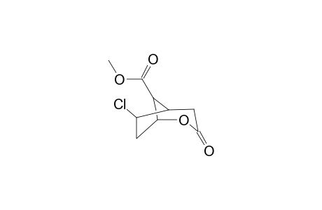 Methyl 6-exo-chloro-3-oxo-2-oxabicyclo[3.2.1]octane-8-anti-carboxylate