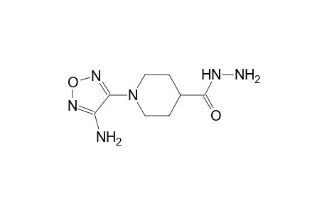 4-piperidinecarboxylic acid, 1-(4-amino-1,2,5-oxadiazol-3-yl)-, hydrazide