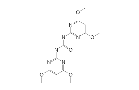 N,N'-BIS-(4,6-DIMETHOXYPYRIMIDIN-2-YL)-UREA;N,N'-BIS-(4,6-DIMETHOXYPYRIMIDIN-2-YL)-HARNSTOFF