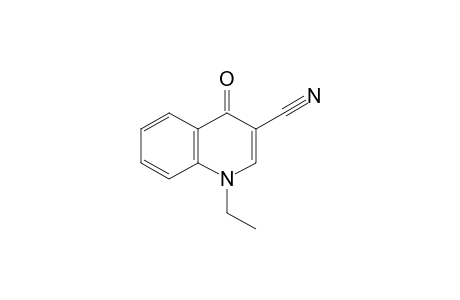 1,4-dihydro-1-ethyl-4-oxo-3-quinolinecarbonitrile