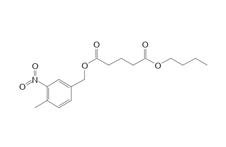 Glutaric acid, butyl 4-methyl-3-nitrobenzyl ester