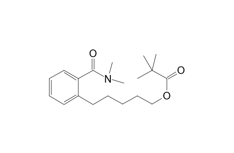 2-(5-(Pivaloyloxy)pentyl-N,N-dimethylbenzamide