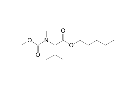 Valine, N-methyl-N-methoxycarbonyl-, pentyl ester