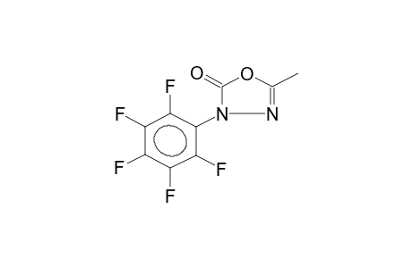 2-METHYL-4-PENTAFLUOROPHENYL-5-OXO-1,3,4-OXADIAZOL-2-INE