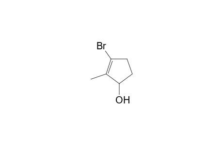 3-Bromo-2-methyl-cyclopent-2-enol