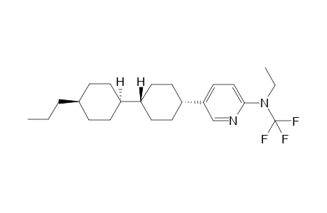 1-[2-{Ethyl(trifluoromethyl)amino}pyridin-5-yl]-trans-4-(trans-4-propylcyclohexyl)cyclohexane