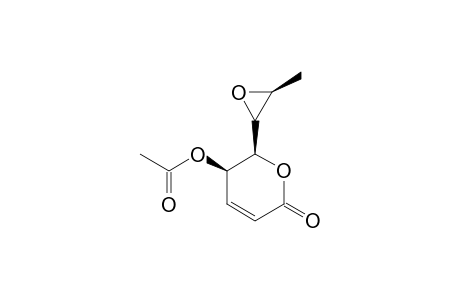 5-ACETOXY-5,6-DIHYDRO-6-(1,2-EPOXYPROPYL)-2-PYRONE;ASPERLIN