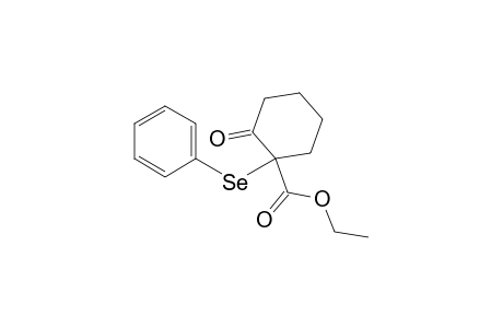 2-keto-1-(phenylseleno)cyclohexanecarboxylic acid ethyl ester