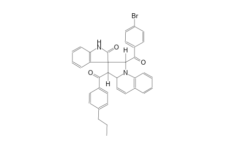 (1'R,2'R,3'R)-1'-(4-bromobenzoyl)-3'-(4-propylbenzoyl)-3',3a'-dihydro-1'H-spiro[indoline-3,2'-pyrrolo[1,2-a]quinolin]-2-one