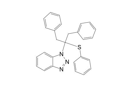 1-(1,3-Dibenzyl-2-phenylthiomethyl)benzotriazole