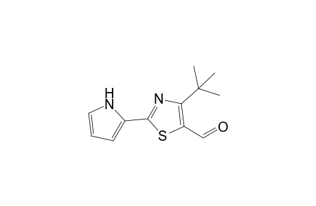 4-(t-Butyl)-2-(1'H-pyrrol-2'-yl)thiazole-5-carbaldehyde