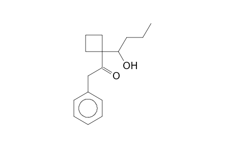 1-Ethanone, 2-phenyl-1-[1-(1-hydroxybutyl)cyclobutyl]