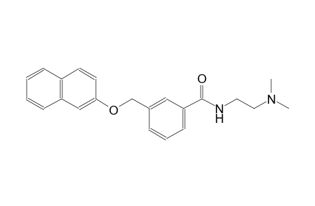 N-[2-(dimethylamino)ethyl]-3-[(2-naphthyloxy)methyl]benzamide