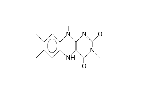 2-methoxy-3,7,8,10-tetramethyl-5H-benzo[g]pteridin-4-one