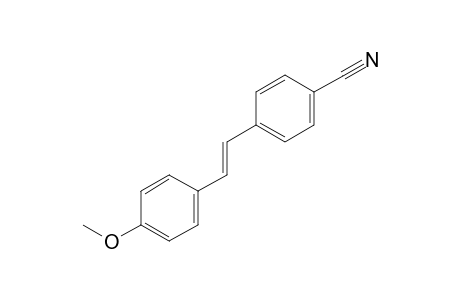 (E)-4-(4-Methoxystyryl)benzonitrile