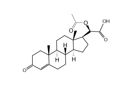 20α-hydroxy-3-oxo-pregn-4-en-21-oic acid, acetate