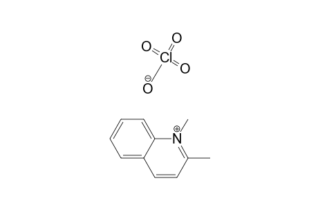 Quinolinium, 1,2-dimethyl-, perchlorate