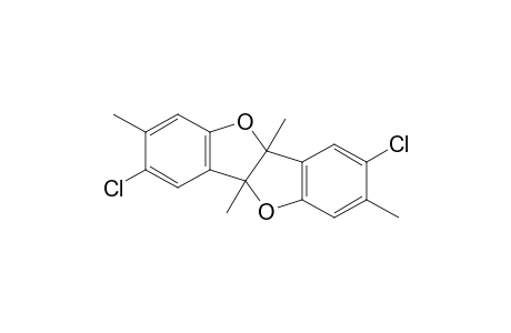 3,8-dichloro-2,4b,7,9b-tetramethylbenzofuro[3,2-b]benzofuran