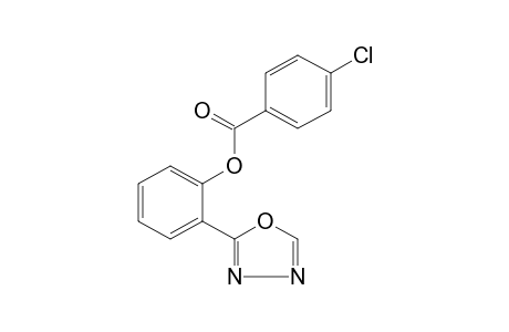 o-(1,3,4-oxadiazol-2-yl)phenol, p-chlorobenzoate (ester)