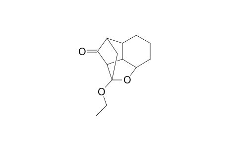 2,4-Methanoindeno[7,1-bc]furan-3(2H)-one, 2-ethoxyoctahydro-, (.+-.)-