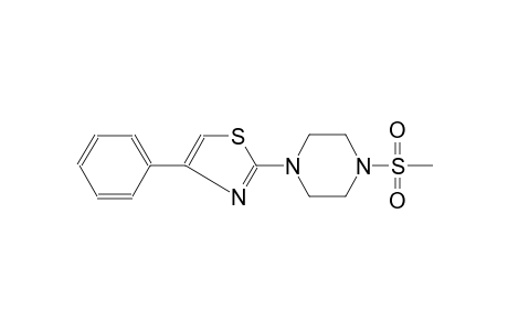 Piperazine, 1-methylsulfonyl-4-(4-phenyl-2-thiazolyl)-