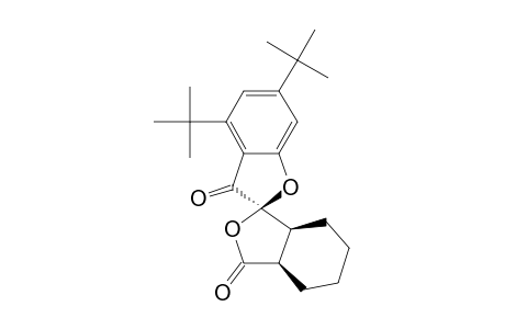 4,6-BIS-(1,1-DIMETHYLETHYL)-3',4'-DIPHENYL-SPIRO-[BENZOFURAN-2,2'-CYCLOHEXA-[C]-FURAN]-3,7'-DIONE;MAJOR-STEREOMER