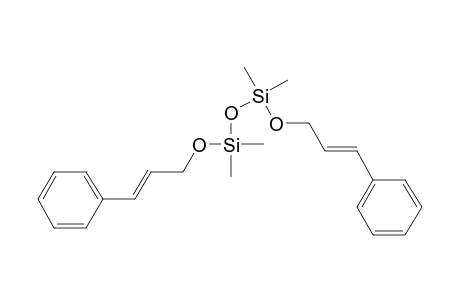 Silane, dimethyl(dimethyl(3-phenylpro-2-enyloxy)silyloxy)(3-phenylpro-2-enyloxy)-