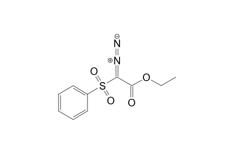 2-(benzenesulfonyl)-2-diazonio-1-ethoxy-ethenolate