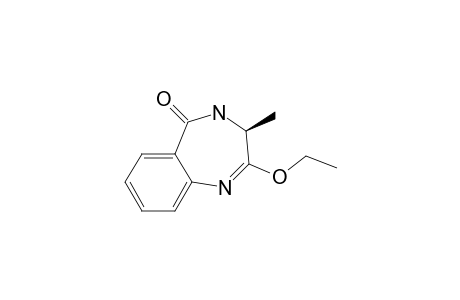 3,4-Dihydro-2-ethoxy-3(S)-methyl-1,4-benzodiazepin-5(5H)-one