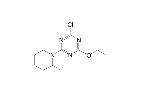 2-Chloro-4-ethoxy-6-(2-methyl-1-piperidinyl)-1,3,5-triazine