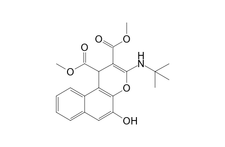 Dimethyl 3-tert-butylamino-5-hydroxy-1H-benzo[f]chromene-1,2-dicarboxylate