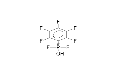 PENTAFLUOROPHENYLDIFLUOROHYDROXYPHOSPHONIUM CATION