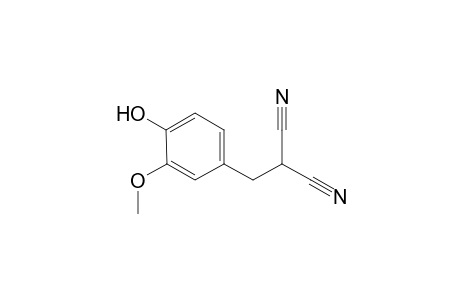 2-(4-Hydroxy-3-methoxybenzyl)maloninitrile