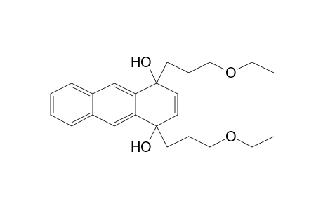 Anthracene, 1,4-dihydro-bis-1,4-(3-ethoxypropyl)-1,4-dihydroxy-