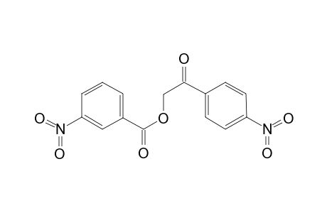 3-Nitro-benzoic acid 2-(4-nitro-phenyl)-2-oxo-ethyl ester