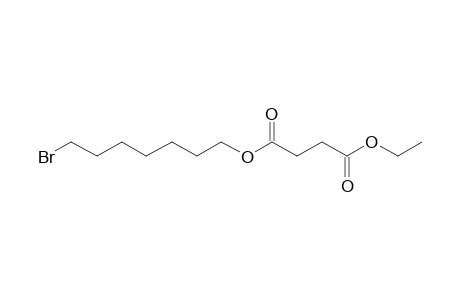 Succinic acid, ethyl 7-bromoheptyl ester