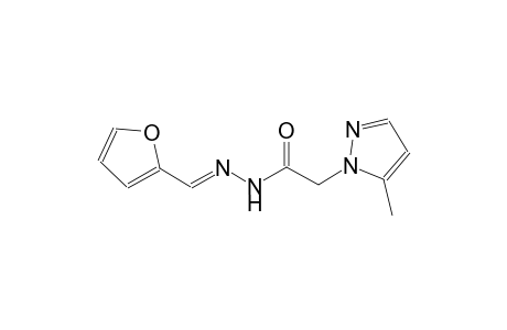 N'-[(E)-2-furylmethylidene]-2-(5-methyl-1H-pyrazol-1-yl)acetohydrazide