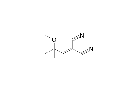 2-(2-Methoxy-2-methyl-propylidene)malononitrile