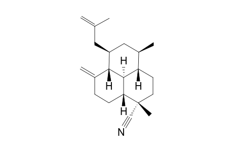 (1S,3aS,4R,6R,6aR,9aR,9bS)-1,4-Dimethyl-6-(2-methyl-allyl)-7-methylene-dodecahydro-phenalene-1-carbonitrile