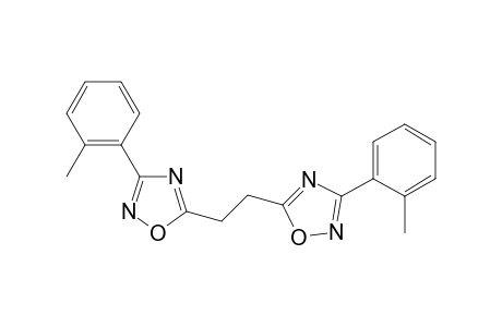 1,2-bis(3-o-tolyl-1,2,4-oxadiazol-5-yl)ethane