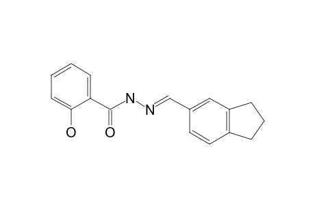 salicylic acid, [(5-indanyl)methylene]hydrazide