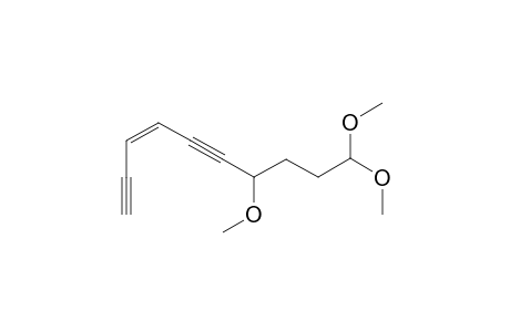 (Z)-4-Methoxy-7-decene-5,9-diyne-1-al dimethyl acetal