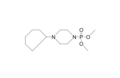 4-Cycloheptyl-1-dimethylphosphono-piperazine