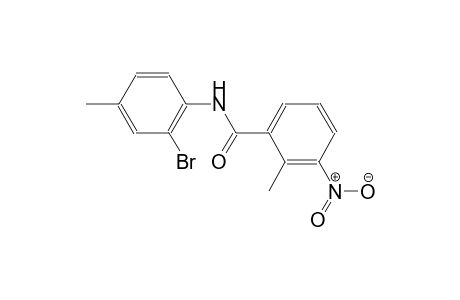 N-(2-bromo-4-methylphenyl)-2-methyl-3-nitrobenzamide