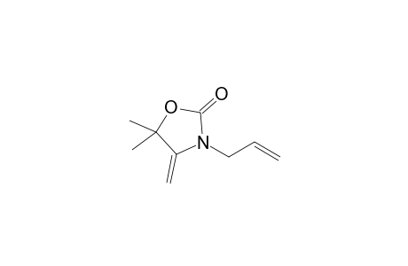 3-Allyl-5,5-dimethyl-4-methylene-oxazolidin-2-one