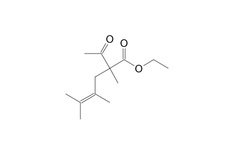 4-Hexenoic acid, 2-acetyl-2,4,5-trimethyl-, ethyl ester