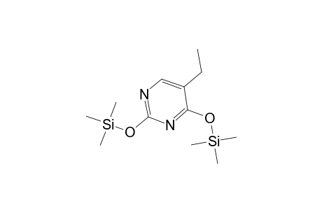 (5-ethyl-2-trimethylsilyloxypyrimidin-4-yl)oxy-trimethylsilane