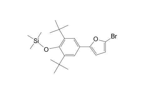 2-BrOMO-5-(3,5-DI-TERT.-BUTYL-4-(TRIMETHYLSILOXY)-PHENYL)-FURAN