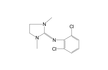 2-[(2,6-DICHLOROPHENYL)IMINO]-1,3-DIMETHYLIMIDAZOLIDINE